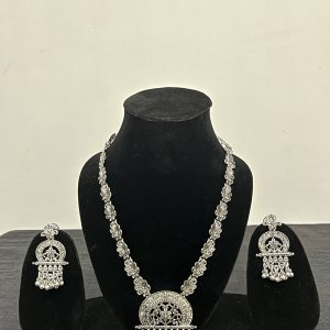 Eternal Elegance Oxidized Necklace & Earrings